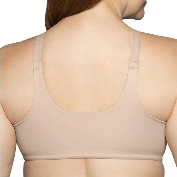 Vanity Fair Full Figure Front Closure Bra, Back Smoothing, Lightly Lined Cups - Picture 2 of 11